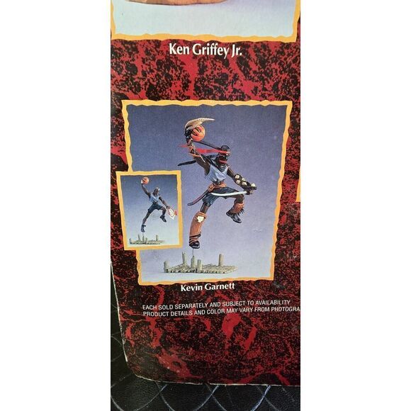 KEVIN GARNETT 1999 CrazyWorks SPORTS WARRIORS Sealed Figure - Picture 8 of 8